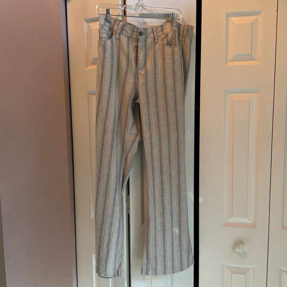 NYDJ Linen pants striped
